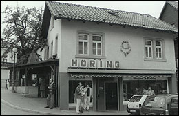 Die Filiale Metzgerei Höring am Bahnhof im Jahre 1979